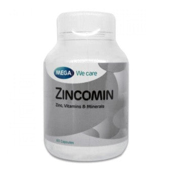 Mega We Care Zincomin 60 Capsules Mega We Care Zincomin 60 Capsules