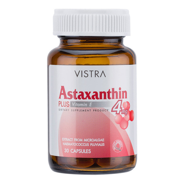 Vistra Astaxanthin 4mg. 30 Capsules