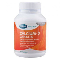 Mega We Care Calcium-D 60 Capsules